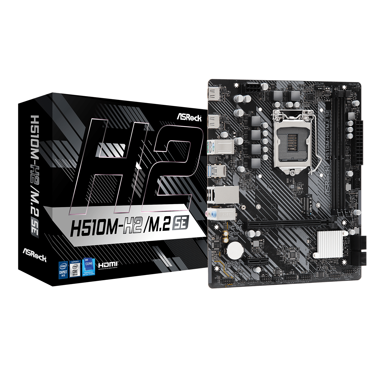 ASRock H510M-H2/M.2 SE (Support 10/11 Gen (CPU)